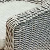 Pleasant Bay 3-Piece Outdoor Wicker Patio Bistro Set With Table