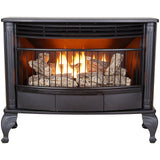 ProCom Ventless Indoor Stove 25,000 BTU, Free Standing, Dual Fuel Propane and Natural Gas