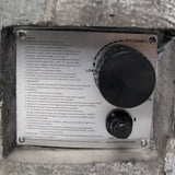 Bluegrass Living 28 Inch Edinburgh MGO Propane Fire Pit Table with Glass Beads and Cover - Model# HF09501AA