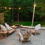 Bluegrass Living 28 Inch Edinburgh MGO Propane Fire Pit Table with Glass Beads and Cover - Model# HF09501AA