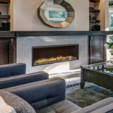 Bluegrass Living Envision Vent Free Linear Fireplace - 48 Inch, Remote Control