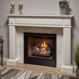 Bluegrass Living Vent Free Dual Fuel Rustic Oak Gas Log Set