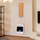 ProCom Heating Thermostat Control Blue Flame Vent Free Indoor Space Heater 30,000 BTU with Base Feet Included
