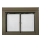 Duluth Forge Brookfield Fireplace Glass Doors With Screen