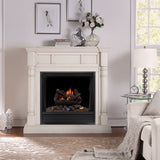 Duluth Forge Ventless Dual Fuel Gas Log Set - 18 in. Stacked Red Oak