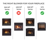 Blower for ProCom and Duluth Forge Gas Fireplaces - Model# FIB100