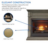 Duluth Forge Dual Fuel Ventless Gas Fireplace - 26,000 BTU