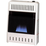 ProCom Heating Manual Control Blue Flame Vent Free Indoor Space Heater 10,000 BTU with Base Feet Included
