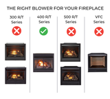 Blower for ProCom and Duluth Forge Fireplaces and Stoves - Model# QEB100