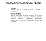 Fan Blower for Avenger and Procom Space Heaters - Model# MGB100