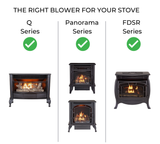 Blower for ProCom and Duluth Forge Fireplaces and Stoves - Model# QEB100
