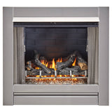 Slate Gray Ceramic Fiber Brick Panel for 450 Series Outdoor Fireplace Insert - Model# FLB450-SG