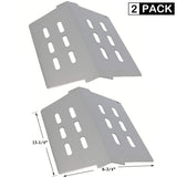 Avenger 7622 Universal 13 1/4 Inch Replacement Heat Deflector for Weber 7622, Genesis 300 Series (2011 & Newer) E-310 E-320 E-330 S-310 S-320 S-330 with Front-Mounted Control, Replacement for Weber 65505/62756