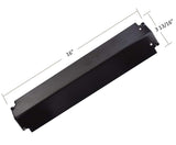 Avenger 93321 Universal BBQ Grill Heat Tents for Charbroil Grills, Kenmore Grills and Others, 16 Inch Long Porcelain Steel Flame Tamers - Set of 4