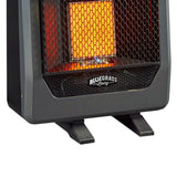 Base Feet For Bluegrass Living MG Style Gas Space Heaters Greater than 10,000 BTU - Black Finish - Model# BF09B-BK