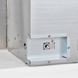 Duluth Forge Vent Free Stainless Outdoor Gas Fireplace Insert With Fire Glass Media - 24,000 BTU