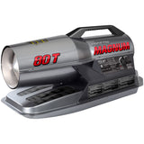 ProCom Kerosene Forced Air Heater - 80,000 BTU, Multifuel, Model# PCK80T