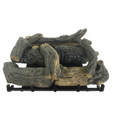 ProCom Ventless Dual Fuel Gas Log Set - 24in., 32,000 BTU, T-Stat Control - Model# PCNSD24TD