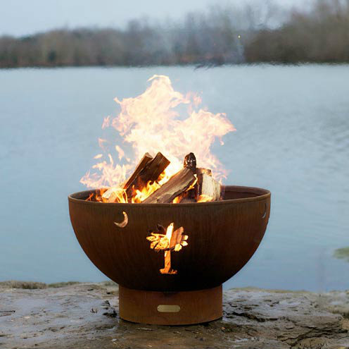 Keep warm in the fall with a fire pit