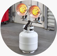 Tank Top Propane Heaters