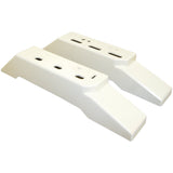 ProCom Base Feet for MA Series for Vent-Free Space Wall Heaters above 10,000BTU - Model PF09B-RW, Converts Wall Heater to Free Standing, Includes Mounting Hardware, White Plastic