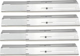 Avenger 84004SS Universal Fit Adjustable Stainless Steel Heat Plate, Extends 11.75ÄùL to 21ÄùL Heat Shield, Flavorizer Bar, Replacement for Brinkmann Grills- Set of 5