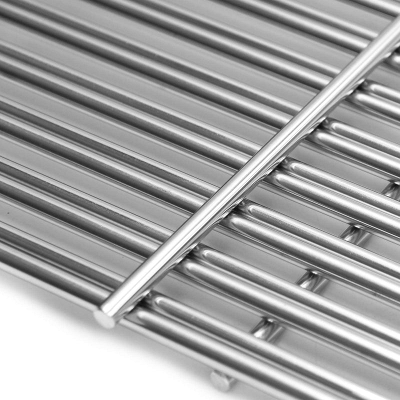 Avenger 591S3 19 1/4Äù Stainless Steel Cooking Grates Replacement for Select Gas Grills Models by Brinkmann, Charmglow, Costco, Jenn Air, Members Nexgrill, Perfect Flame SAMS Club and Others - Set of 3
