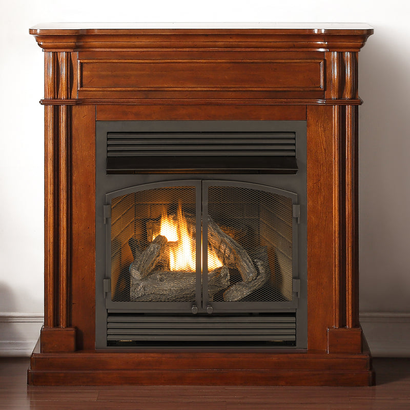 Duluth Forge Dual Fuel Ventless Gas Fireplace 32,000 BTU