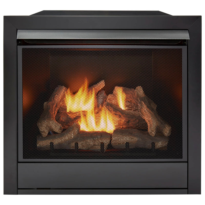 Duluth Forge Ventless Gas Fireplace Insert - 32,000 BTU, Remote Control