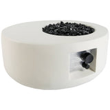 Bluegrass Living 26 Inch Carlisle MGO Propane Fire Pit Table with Glass Beads and Cover - Model# HF26900AA