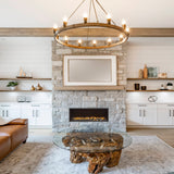 Bluegrass Living Envision Vent Free Linear Fireplace - 48 Inch, Remote Control