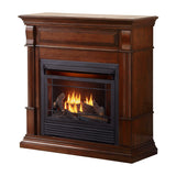 Duluth Forge DFS-300LR-3AC, Vent Free Fireplace System, Fireplace: FLF300R and Mantel: CM300-3-AC, Remote Control