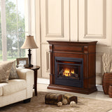 Duluth Forge DFS-300LR-3AC, Vent Free Fireplace System, Fireplace: FLF300R and Mantel: CM300-3-AC, Remote Control