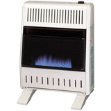 ProCom Heating Thermostat Control Blue Flame Vent Free Indoor Space Heater 20,000 BTU with Base Feet Included