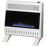 ProCom Heating Thermostat Control Blue Flame Vent Free Indoor Space Heater 30,000 BTU with Base Feet Included