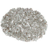Duluth Forge 1/4 in. Premium Reflective Clear Fire Glass - 10 lb. Bag Fire Pit Glass 14RCRGM