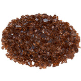 Duluth Forge 1/4 in. Premium Reflective Copper Fire Glass - 10 lb. Bag Fire Pit Glass 14RCOGM