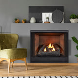 HearthSense Ventless Dual Fuel Gas Log Set - 24 in., 32,000 BTU, T-Stat Control - Model# VFL24T