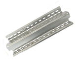 Avenger 670-0003 Universal 6 Inch Extra Wide Adjustable Universal Porcelain Coated Steel Replacement Heat Plate Shield, Heat Tent, Flavorizer Bar, Burner Cover, Flame Tamer for Gas Grill, Extends from 15.85 inches up to 18.8 inches Long - Set of 4