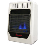 HearthSense Dual Fuel Ventless Blue Flame Heater With Base - 10,000 BTU, Manual Control - Model# BF10M-B