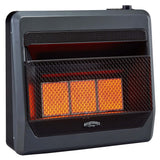 Bluegrass Living Propane Gas Vent Free Infrared Gas Space Heater With Blower and Base Feet - 28,000 BTU, T-Stat Control - Model# B28TPIR-BB