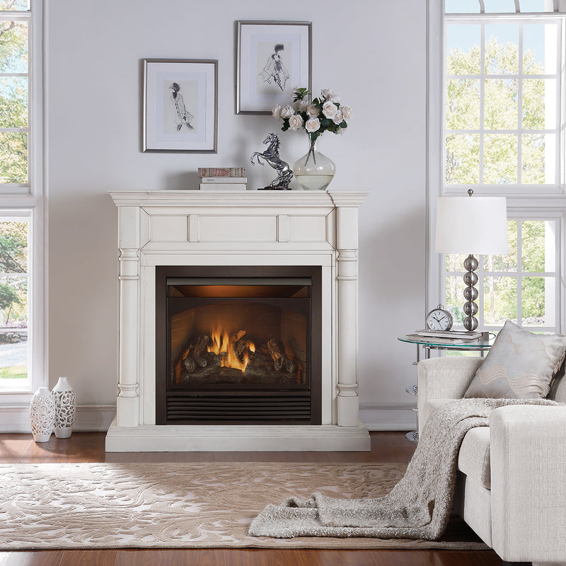 Mantel CM400-2-AS, Fireplace Mantel for 400 Series Fireplace Inserts, Apple Spice