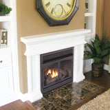 Duluth Forge Dual Fuel Ventless Gas Fireplace Insert - 32,000 BTU