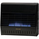 ProCom Heating Dual Fuel Ventless Garage Heater - 30,000 BTU, Model# MNSD300TGA