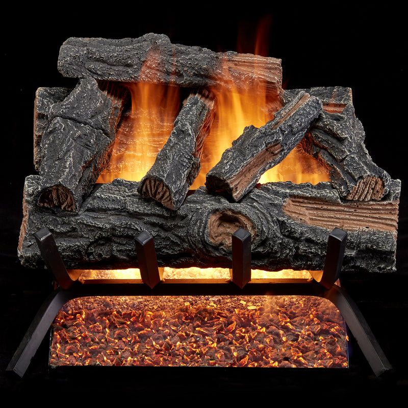 HearthSense Vented Gas Log Set - 18 in., 45,000 BTU - Model# MO18HVL