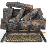 HearthSense Vented Gas Log Set - 18 in., 45,000 BTU - Model# MO18HVL
