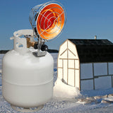 Avenger Infra-Red Tank Top Propane Heater - Single Burner, 15,000 BTU, Model# FBDTP15