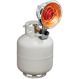 Avenger Infra-Red Tank Top Propane Heater - Single Burner, 15,000 BTU, Model# FBDTP15
