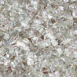 Duluth Forge 1/4 in. Classic Clear Fire Glass - 10 lb. Bag Fire Pit Glass 14CRGM